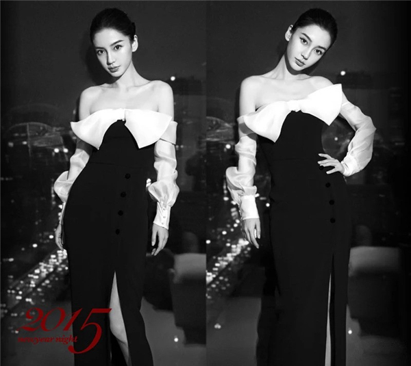 The Bekaa in Dili 85,003 #angelababy Yang Ying-Love Movie release black bare shoulders beauty banquet dress black L pictures, price, brand platters! Elections are good character, the national distribution, so why buy now enjoy more preferential! Health