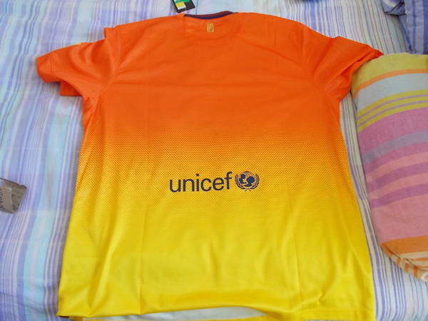 耐克12-13巴萨 巴塞罗那 客场球衣 XL 298|足球