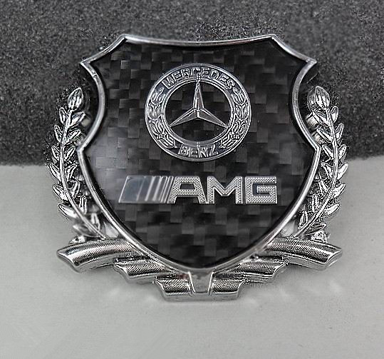 Carbon fiber mercedes emblem #5