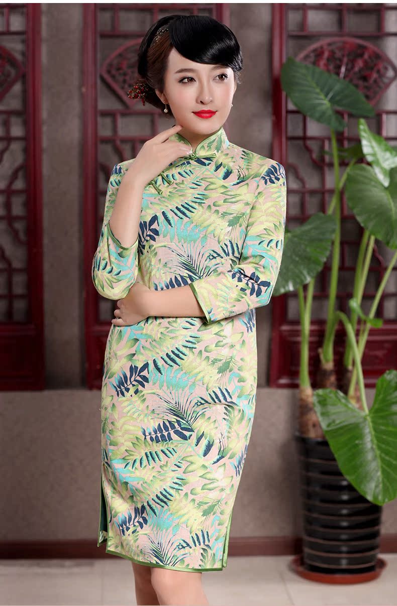 Butterfly Lovers 2015 spring new retro 7 cuff cheongsam dress stylish improvements, long, cotton the cheongsam 49,109 Shee Chiung-chih pre-sale 15 days out XXL pictures, price, brand platters! Elections are good character, the national distribution, so why buy now enjoy more preferential! Health