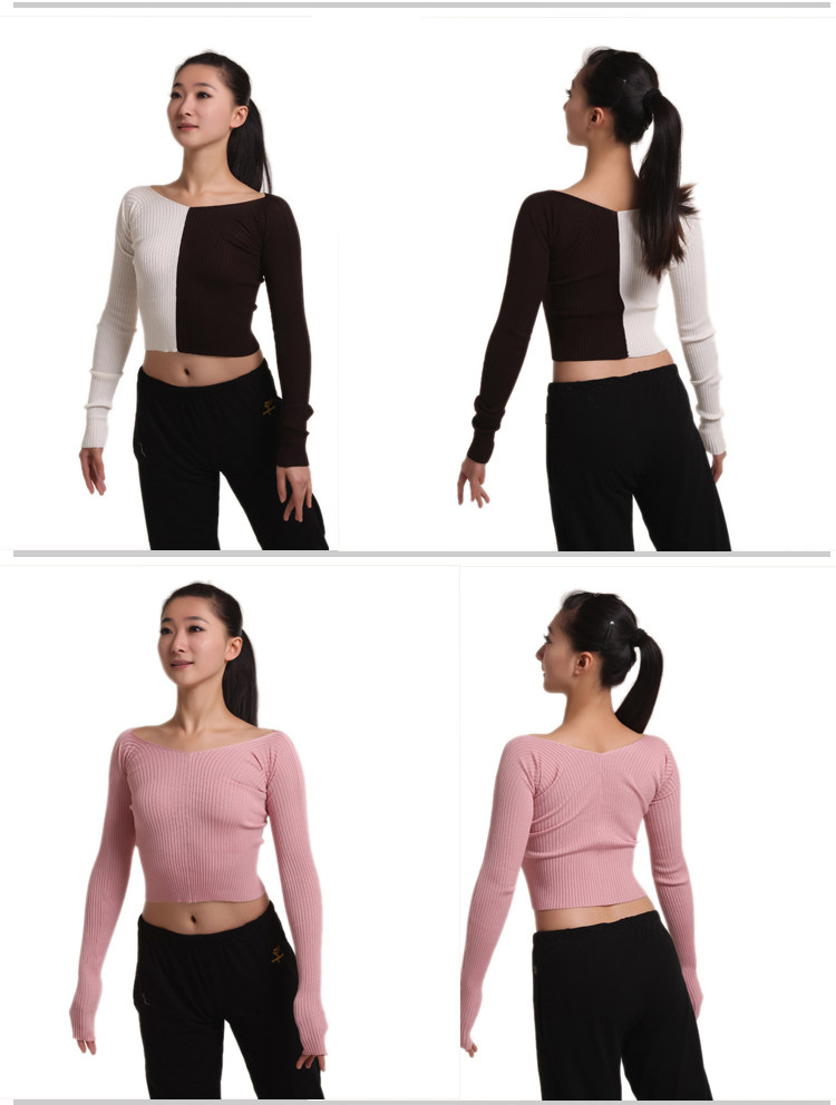 【<em>红</em>舞鞋舞蹈<em>服装</em> 女款 练功 <em>广场舞毛衣</em> 时尚健