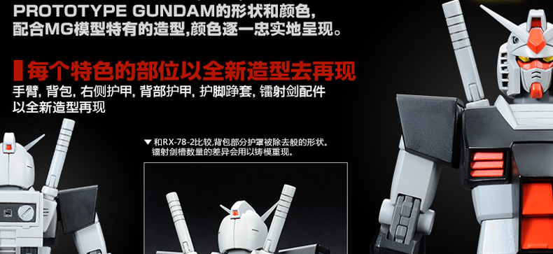 MG 1/100 RX-78-1 Prototype Gundam