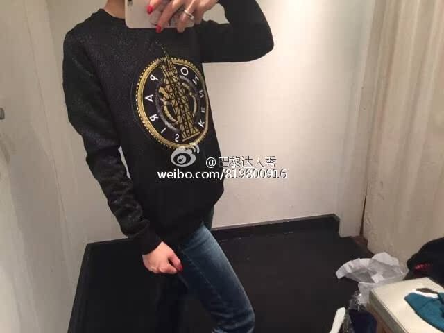 Paris special counter Purchasing agent   KENZO   christmas Limited Edition   Statue of Liberty   iron tower Flash gold   Tiger head Sweater