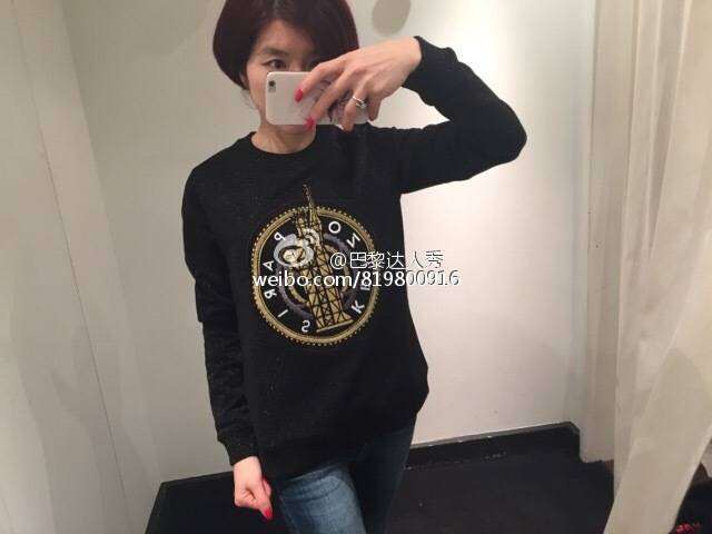 Paris special counter Purchasing agent   KENZO   christmas Limited Edition   Statue of Liberty   iron tower Flash gold   Tiger head Sweater