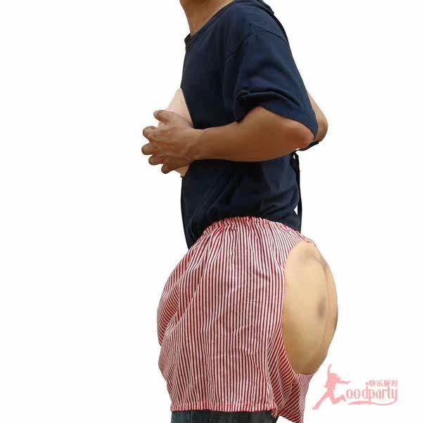 化妆舞会搞笑整人表演服装 eva<em>材质</em> 搞怪乳房