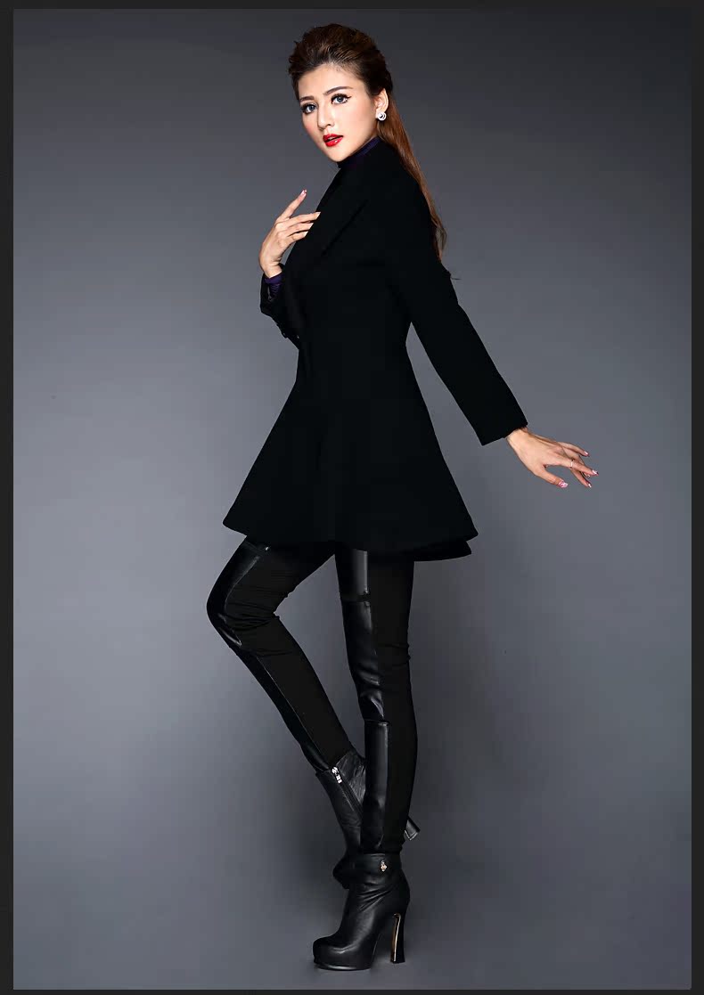 Meath Yang Shoushan 2015 autumn and winter new Women's jacket western pure colors? graphics thin Foutune of wool coat black S pictures?, prices, brand platters! The elections are supplied in the national character of distribution, so action, buy now enjoy more preferential! As soon as possible.
