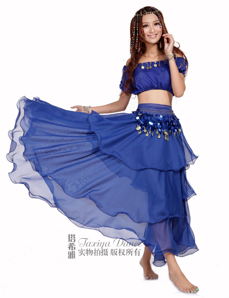 【塔希雅 肚皮舞 套装 新款 演出服 肚皮舞服装