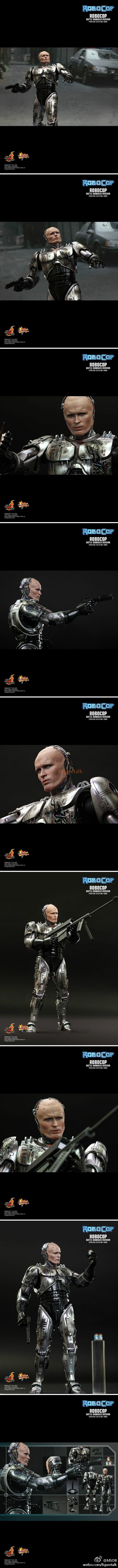 FigureTalk   Hot Toys   1 / 6   MMS265   ROBOCOP   Mechanical warfare police   War damaged version   goods in stock