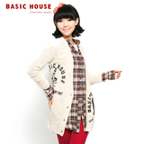 【Tmall清仓季】Basic House/百家好薄款宽松针织衫外套HJKT720K