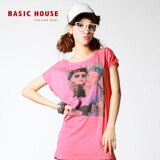 【秒杀】Basic House/百家好女装专柜正品休闲吊带T恤HKTS425C