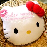 超值特价-大红/粉色蝴蝶结Hello Kitty靠垫/抱枕/腰枕...