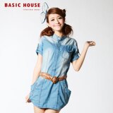 【Basic House夏装】百家好四季修身衬衫HLWS325A