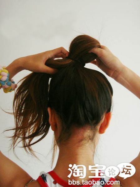 美<em>绑</em>长<em>头发</em>的技巧女都爱的~花苞头<em>教程</em> ~超详