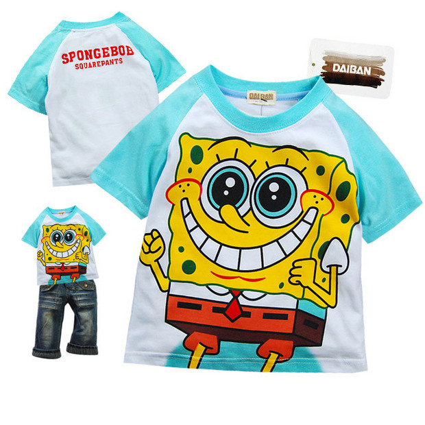 海绵宝宝新款卡通T恤来了_4 - 简单女人67246