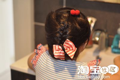 最新时尚发型<em>扎发</em>我的<em>宝宝</em>也赶上韩流了_ka7
