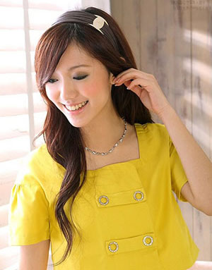 清凉妩媚 11<em>夏季如何梳好看</em>的<em>头发</em>清凉发型魅