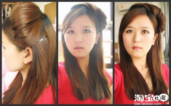 淘版张娜拉 M扎<em>小女孩子</em>的头发的图片M别错_