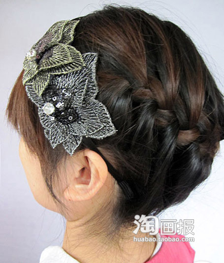 绝美圣诞约<em>韩国扎头发</em>的方法会发~6款蝎子辫