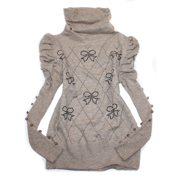 求购求购款式新颖、低领加厚的紧身羊毛衫–淘