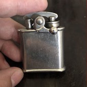 稀少款 1930年德国产科乐比Colibri古董煤油摇臂打火机古董收藏品