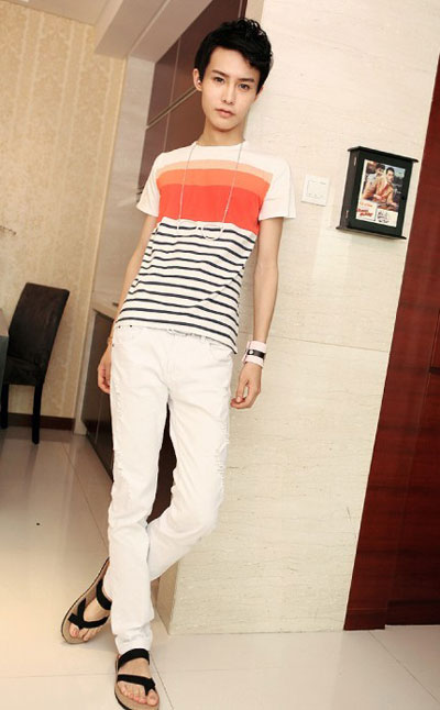 [男性穿衣搭配]清新风盛行 炎夏凉爽搭(转载)