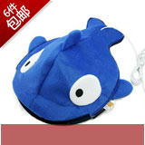 USB暖手鼠标垫-蓝鲸鱼