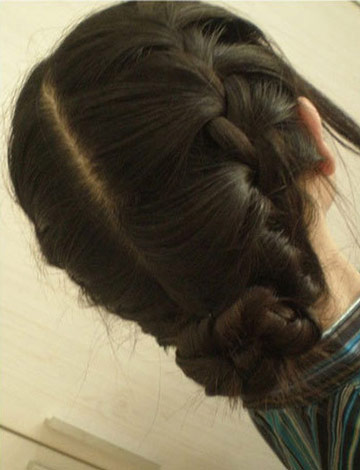 小龙女再现三款优雅古典<em>怎样扎发型</em>盘发_kc2